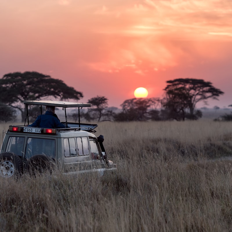 Maasai hosts on the park edge
